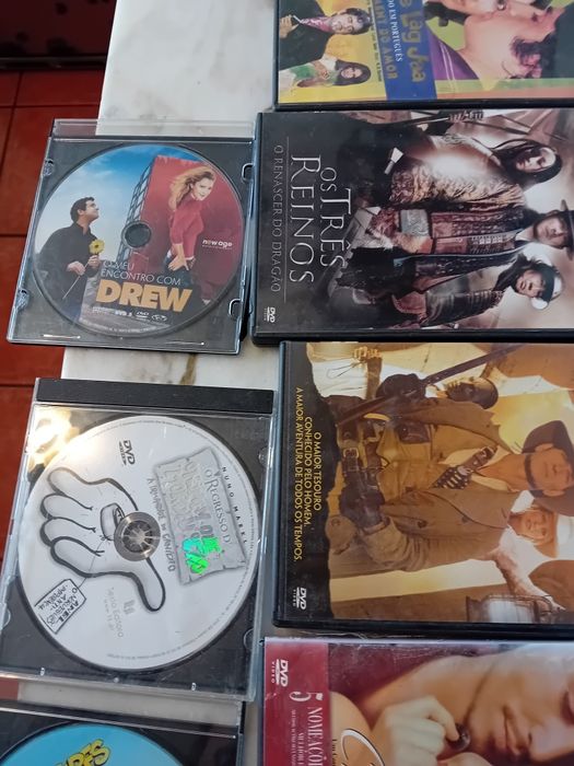 Conjunto de 18 Dvd's Diversos