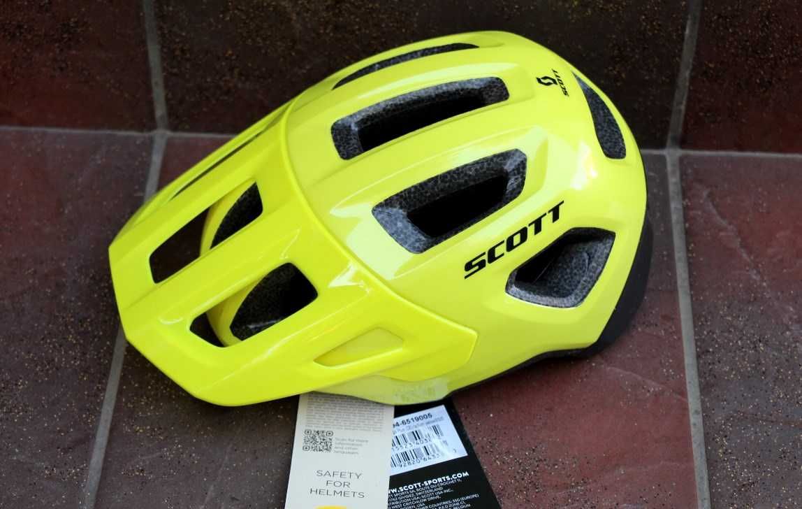 Kask Scott Agro Plus Junior Xs/S 49-53 Mips Nowy Limonka Okazja !!