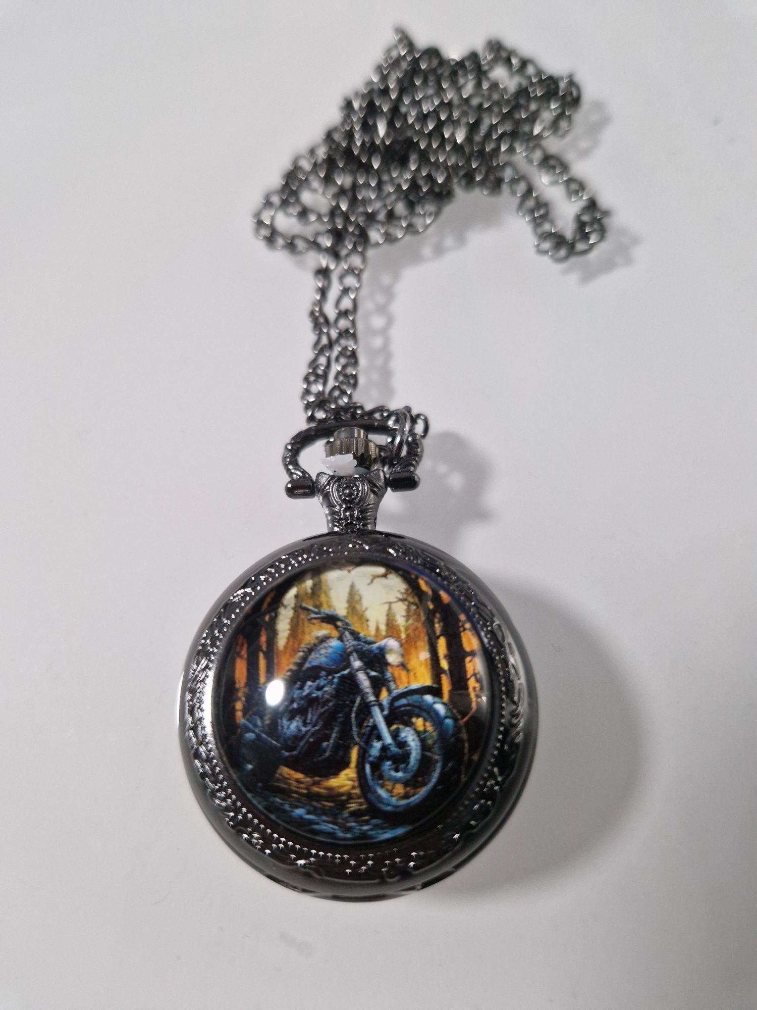 Relógio de bolso de mota. Novo