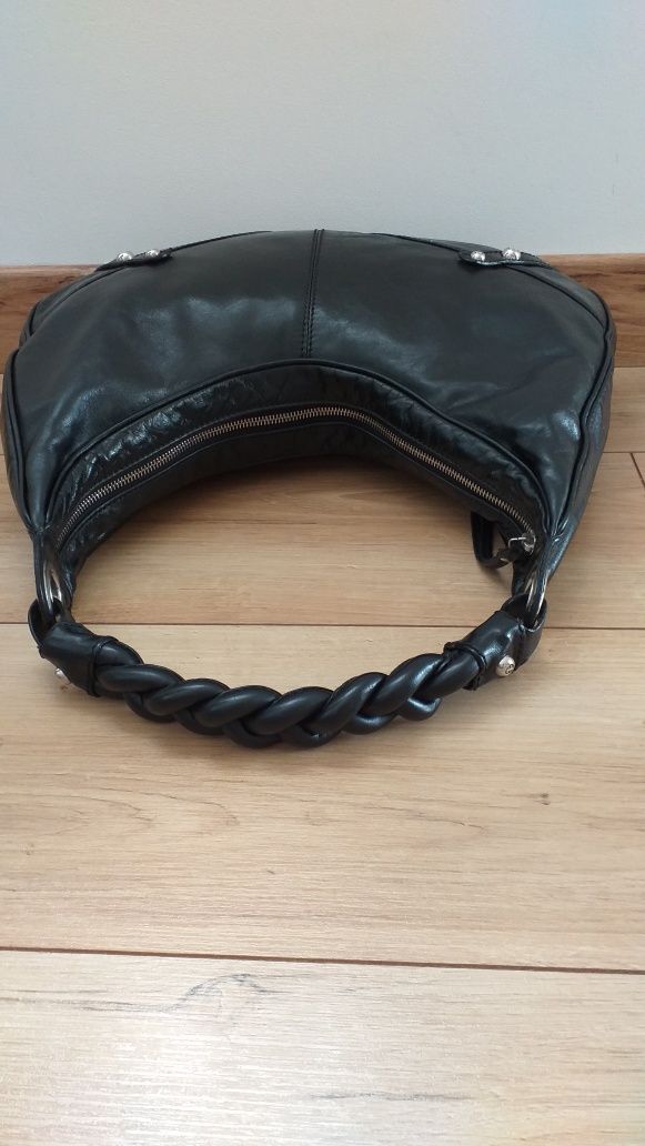 FRANCESCO BIASIA oryginalna skóra naturalna torebka shopper worek A4