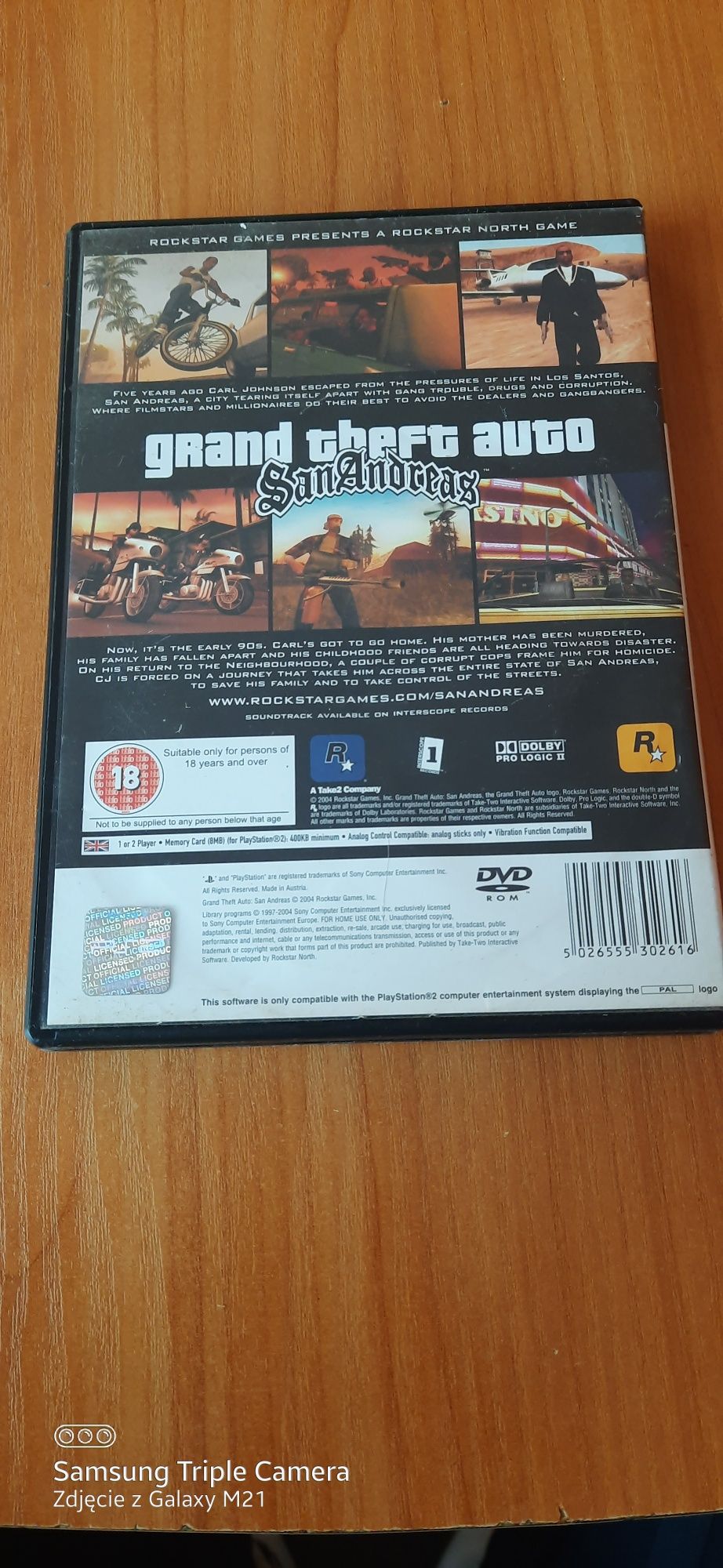 Grand Theft Auto San Andreas PlayStation 2 zamiana za WRC