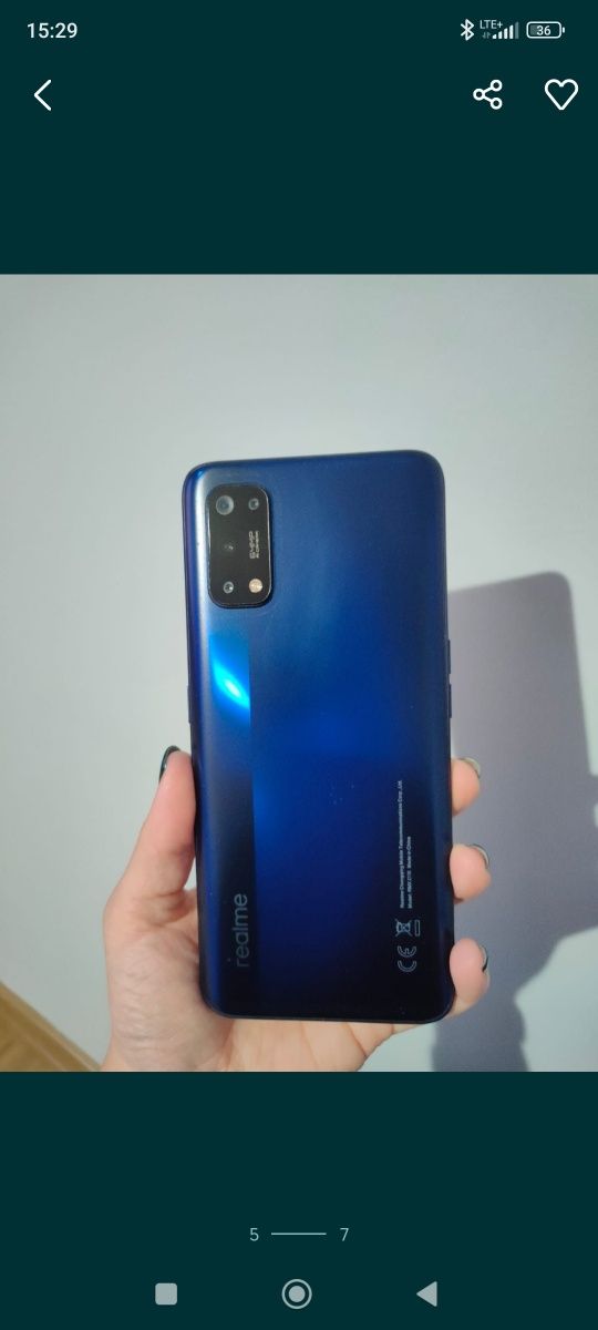 Realme 7 pro blue