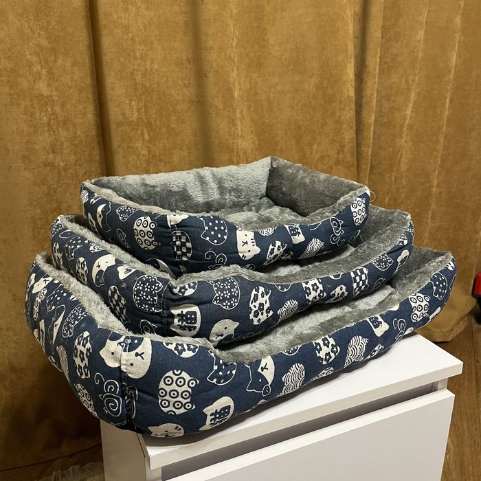 Лежанка для собак и котов S-40х30, М-50х40, L-60х45 см домик