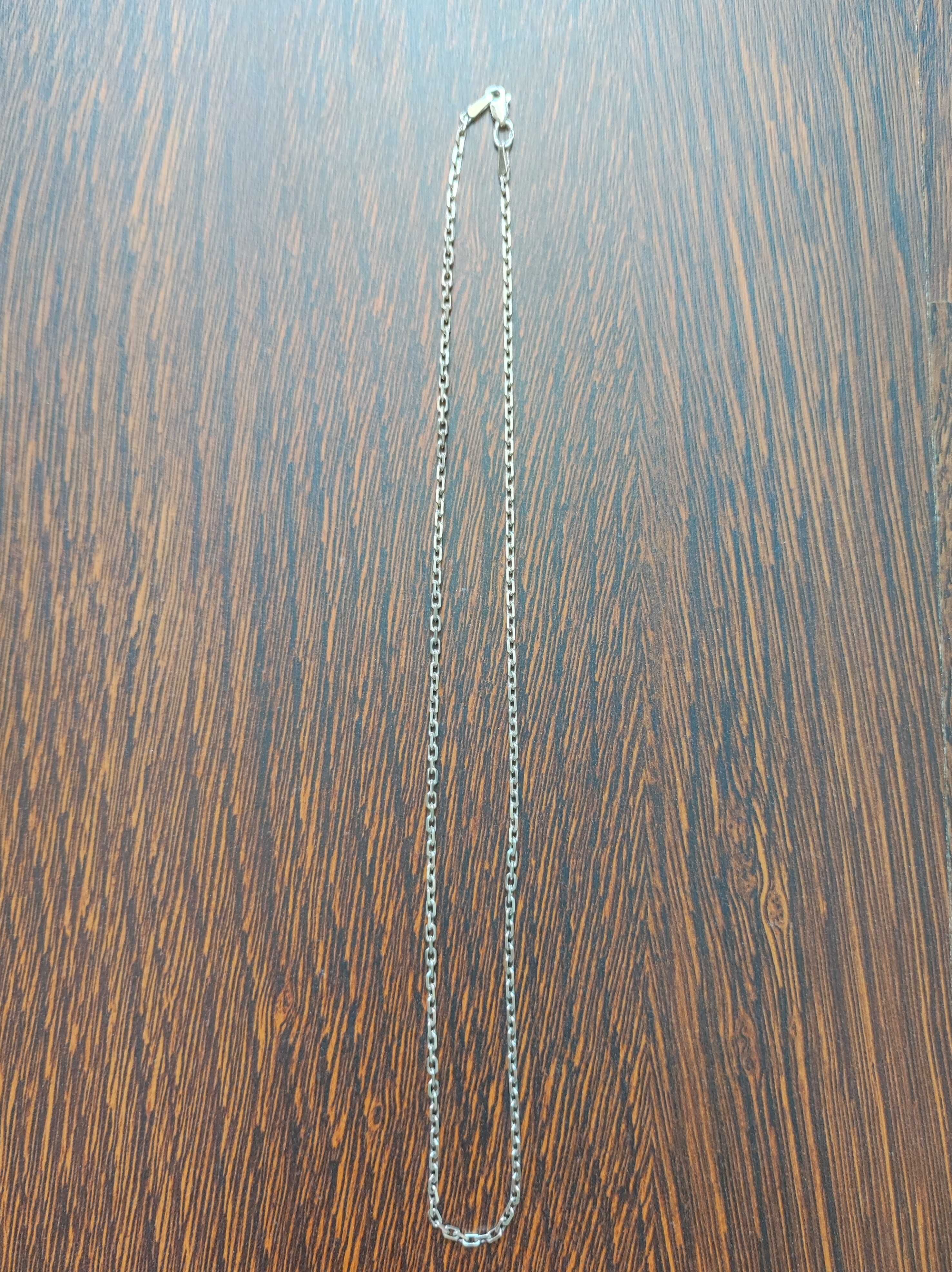 Цепочка серебряная. Ланцюжок срібний. 925 проба. Вес 5.5. Длина 45 см.