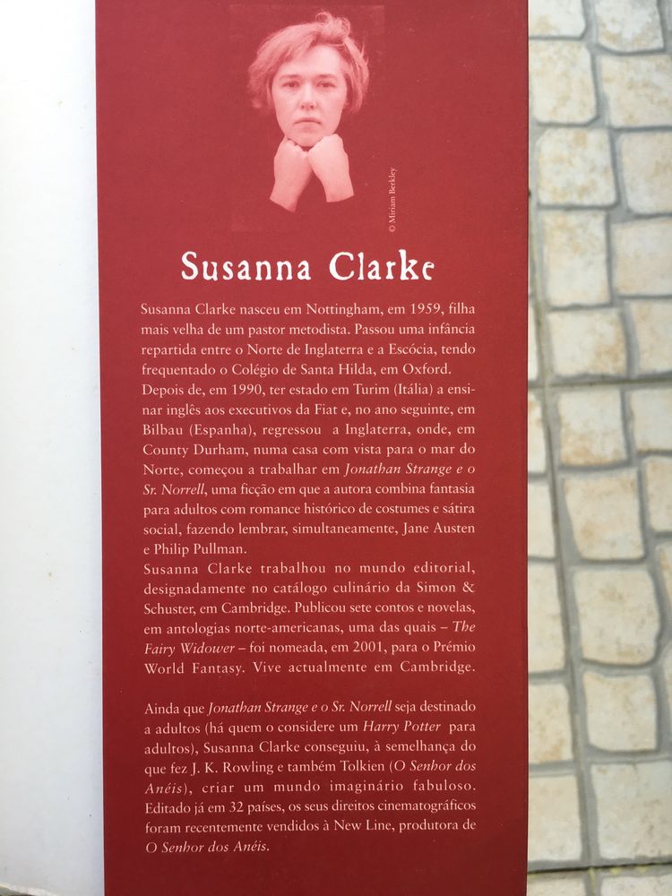 Livro “ Jonathan Strange & o Sr Norrell” de Susana Clarke