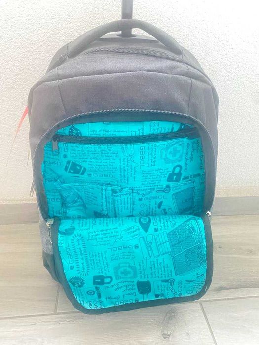 GABOL SAGA - plecak podróżny, kabinowy, na kółkach