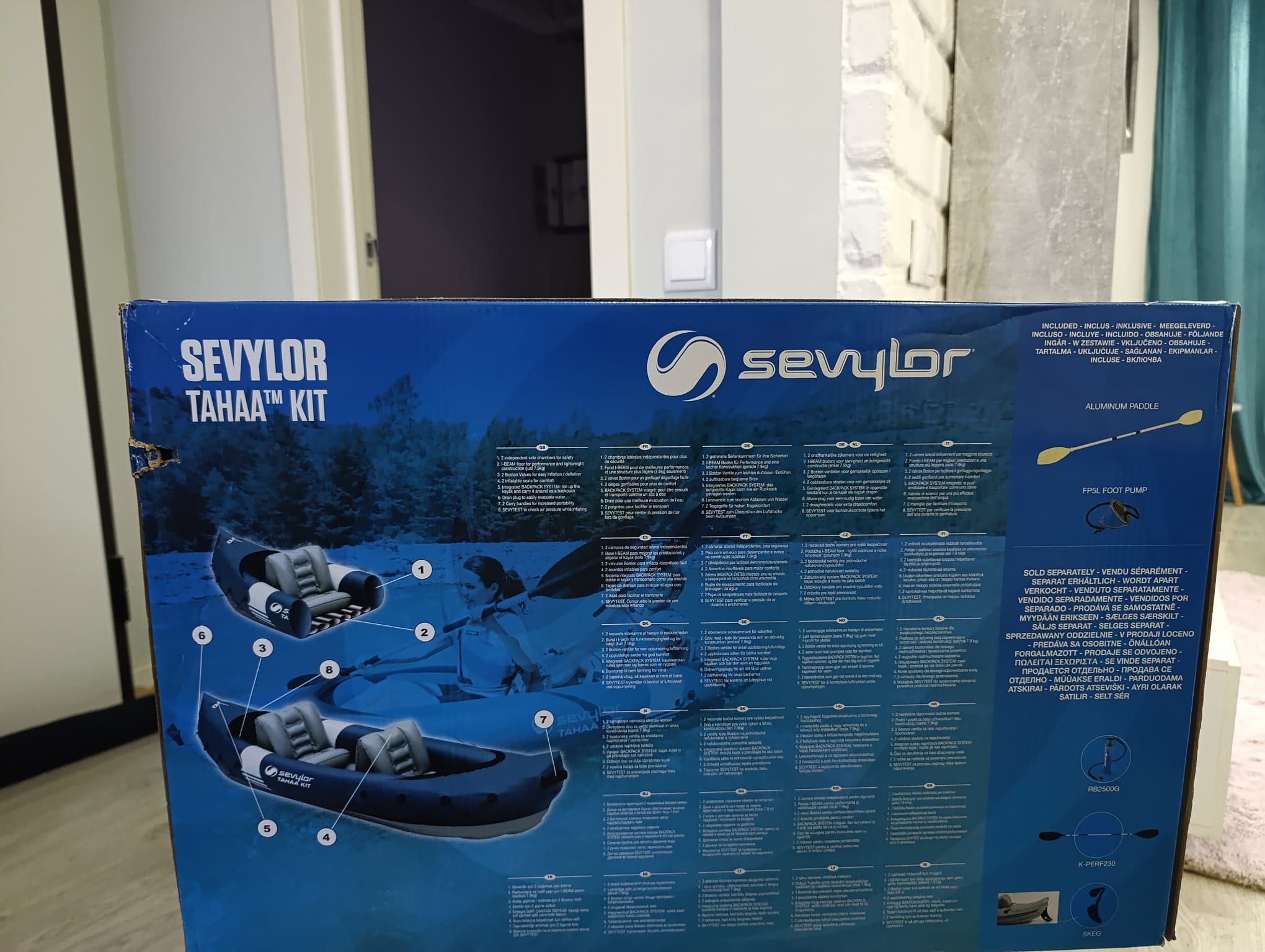 Kayak Sevylor 2 lugares  Novo