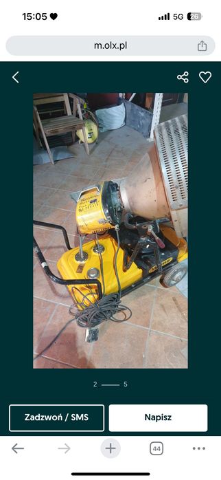 Nagrzewnica na podczerwień willms 6 sprawna