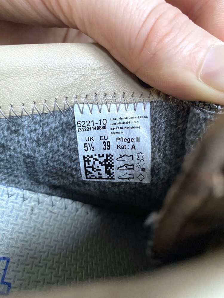 Meindl GORE-TEX шкіряні трекінгові термо кросівки, тактичні кросівки