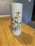 Wazon sygnatura niemiecka porcelana  polne kwiaty zioła