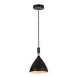 Lampa Wisząca czarna złota Otto Black/Gold 1Xe27