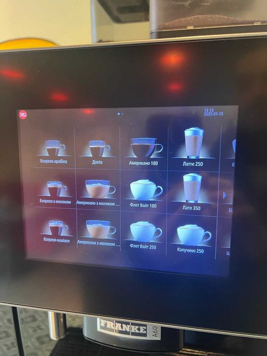 Кавомашина  Franke A600 + холодильник