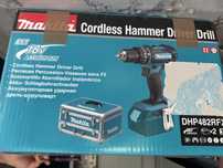 Makita DHP482RF3J 18V – Wkrętarko-wiertarka udarowa – Zestaw