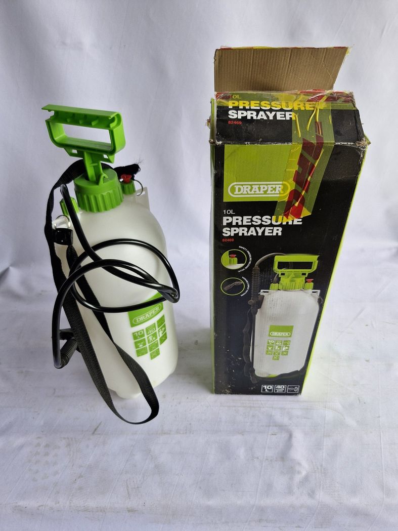 Draper 82467 Opryskiwacz Ogrodowy Ciśnieniowy 10L