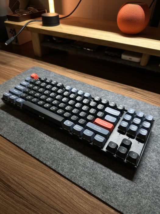 Бездротова механічна клавіатура Keychron K8 Pro White LED