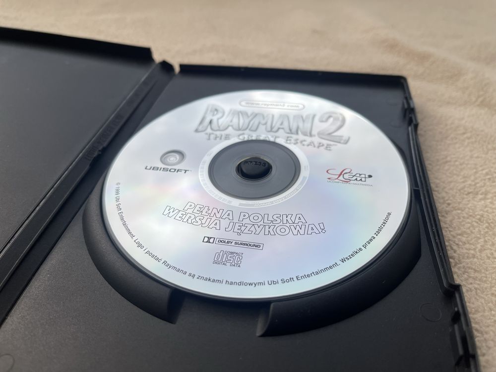 Rayman 2 The Great Escape wydanie Polskie