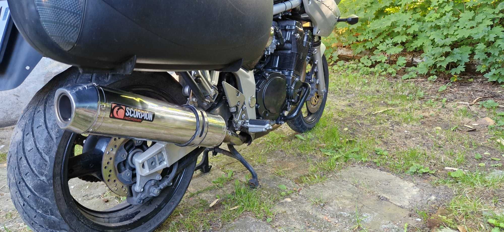 Suzuki Bandit 1200CCM 2005r , 3 Kufry, wydech scorpion