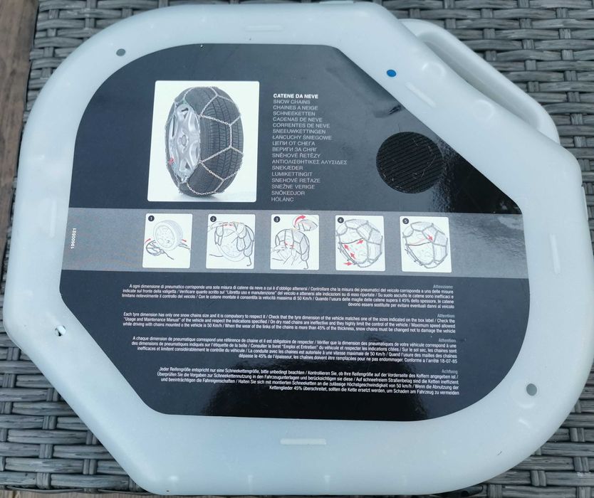 OKAZJA NOWE Łańcuchy śniegowe na koła KONIG KÖNIG ZIP 12 80