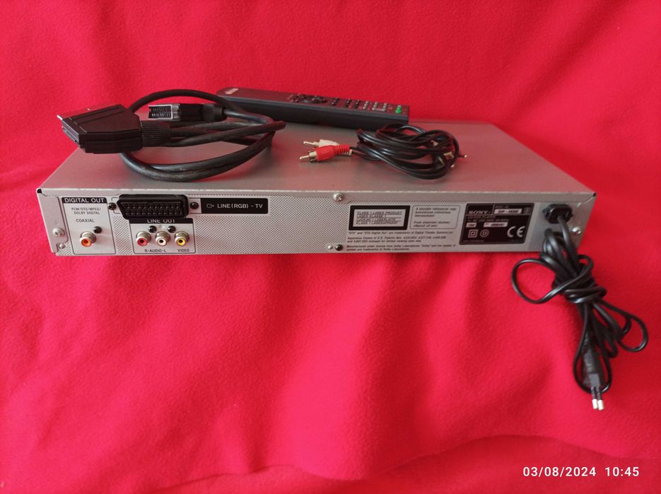 Leitor de DVD/CD - Sony DVP-NS305 - Vintage