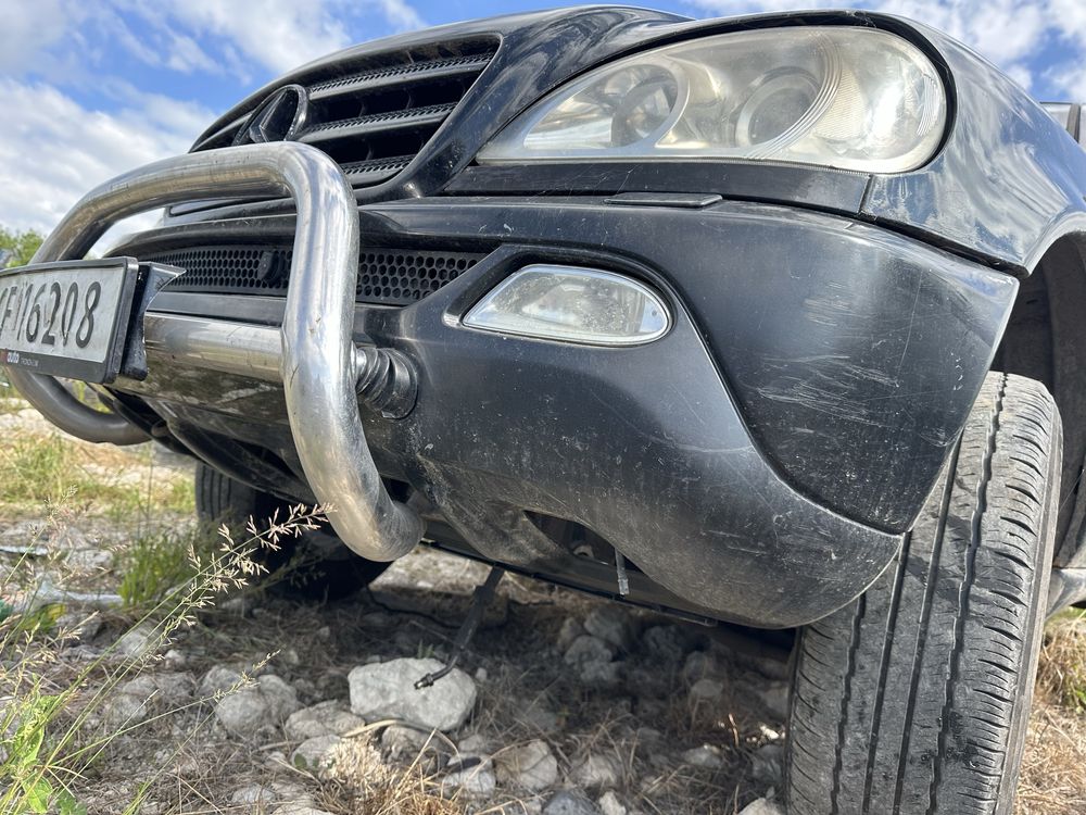 Бампер mercedes ml w163 перед кенгурятник