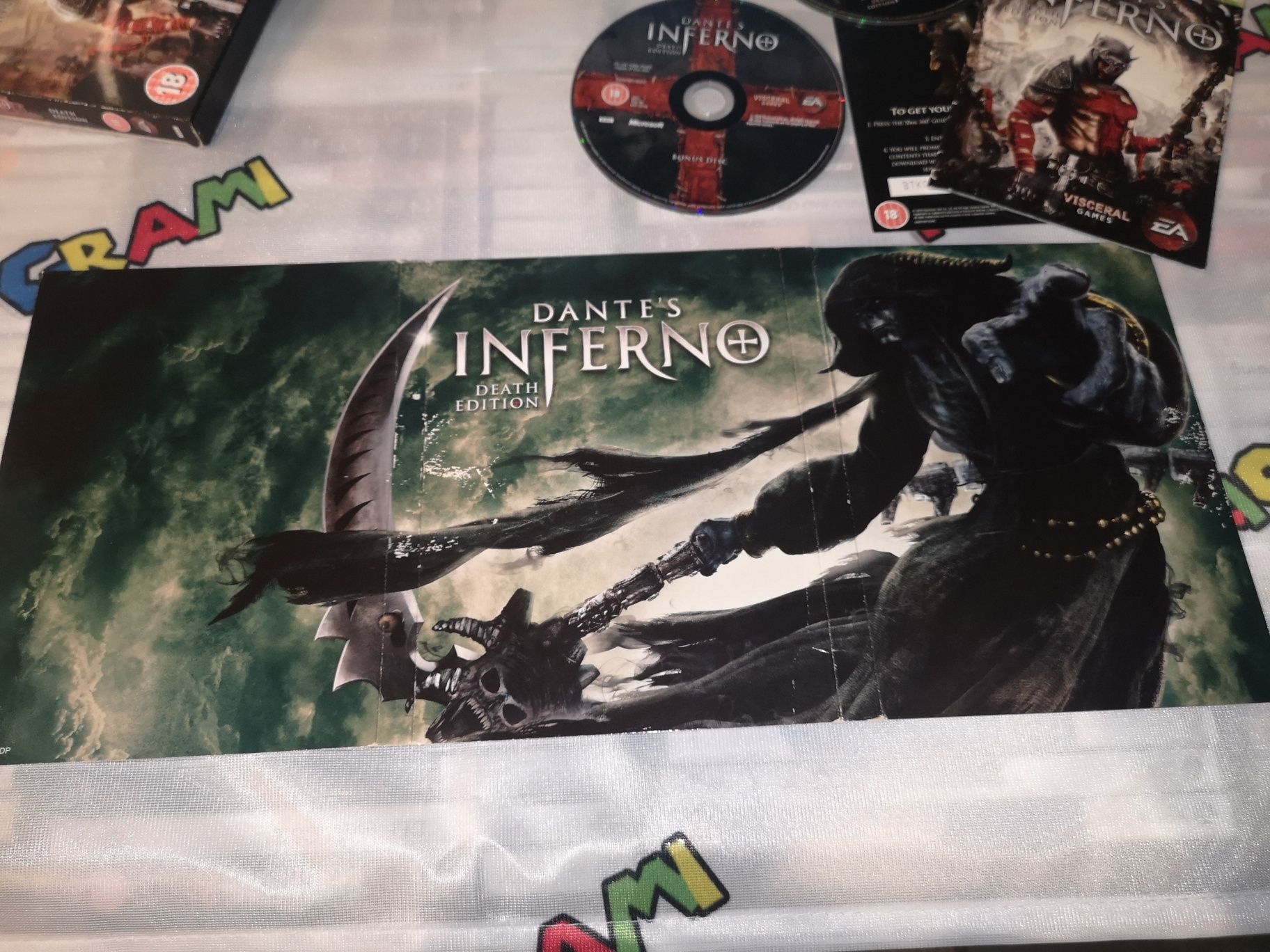 Dante Inferno DEATH EDITION Xbox 360 (Limitowana) rzadkość