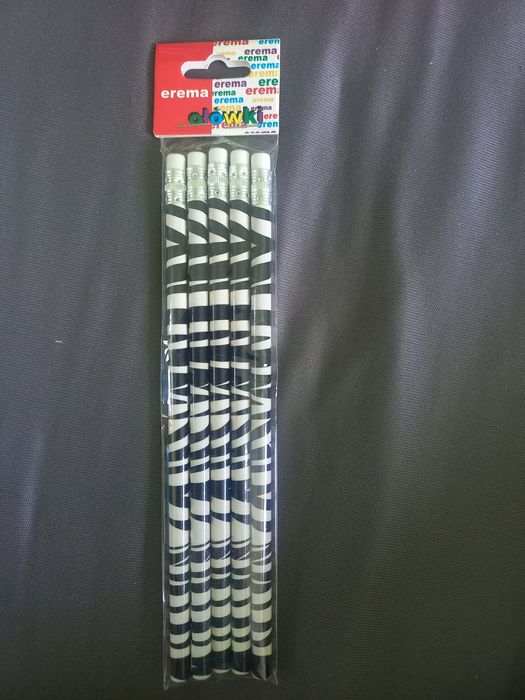 Ołówki zestaw 5 szt Nowe