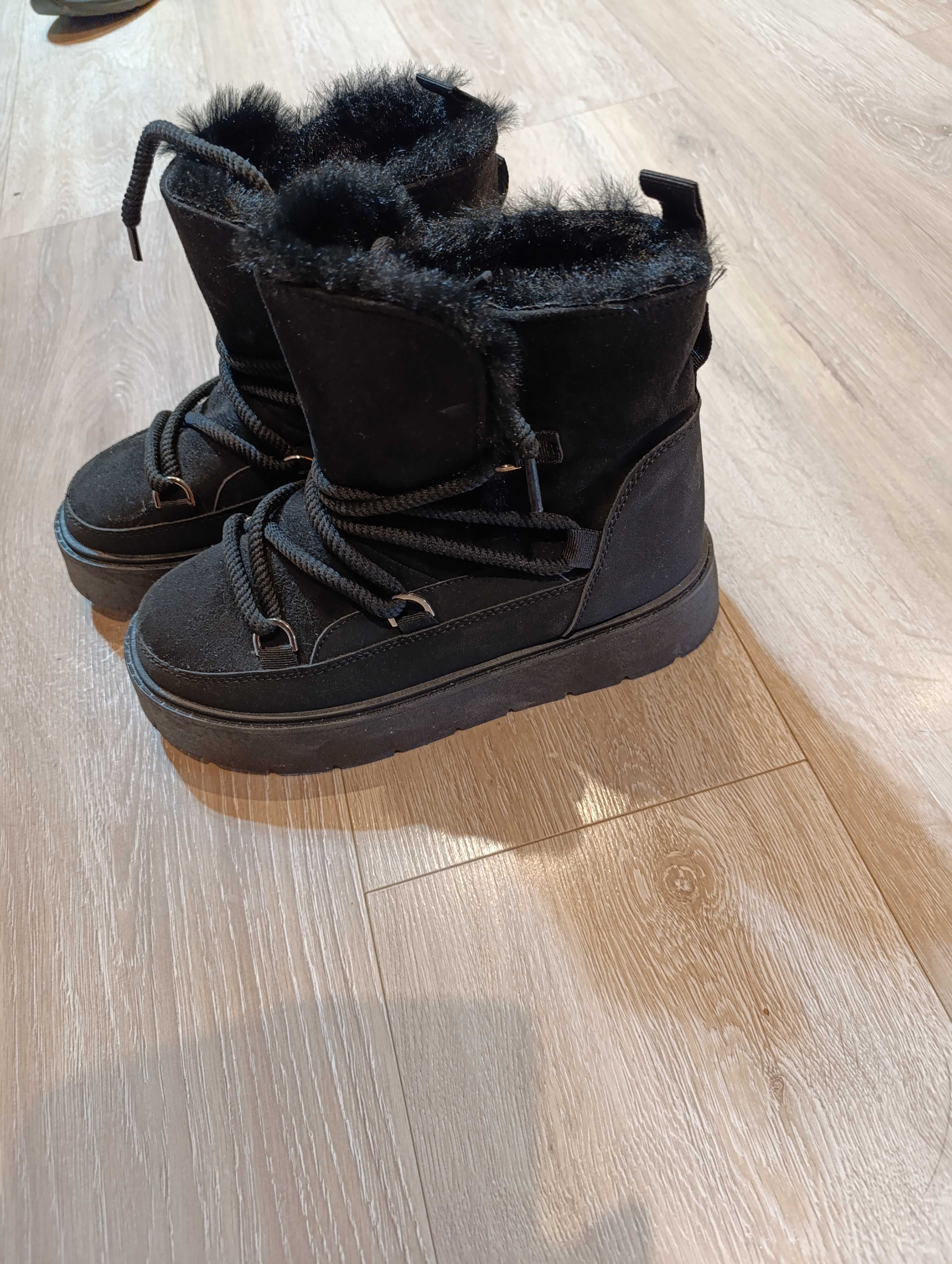 Buty zimowe 38 damskie