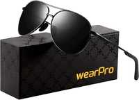 Сонцезахисні окуляри wearPro Polarised-Sunglasses-Mens-Womens-Pilot