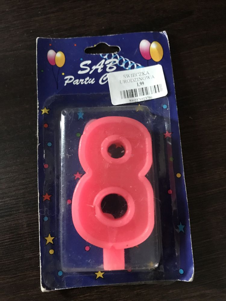 Świeczka urodzinowa 48tkna