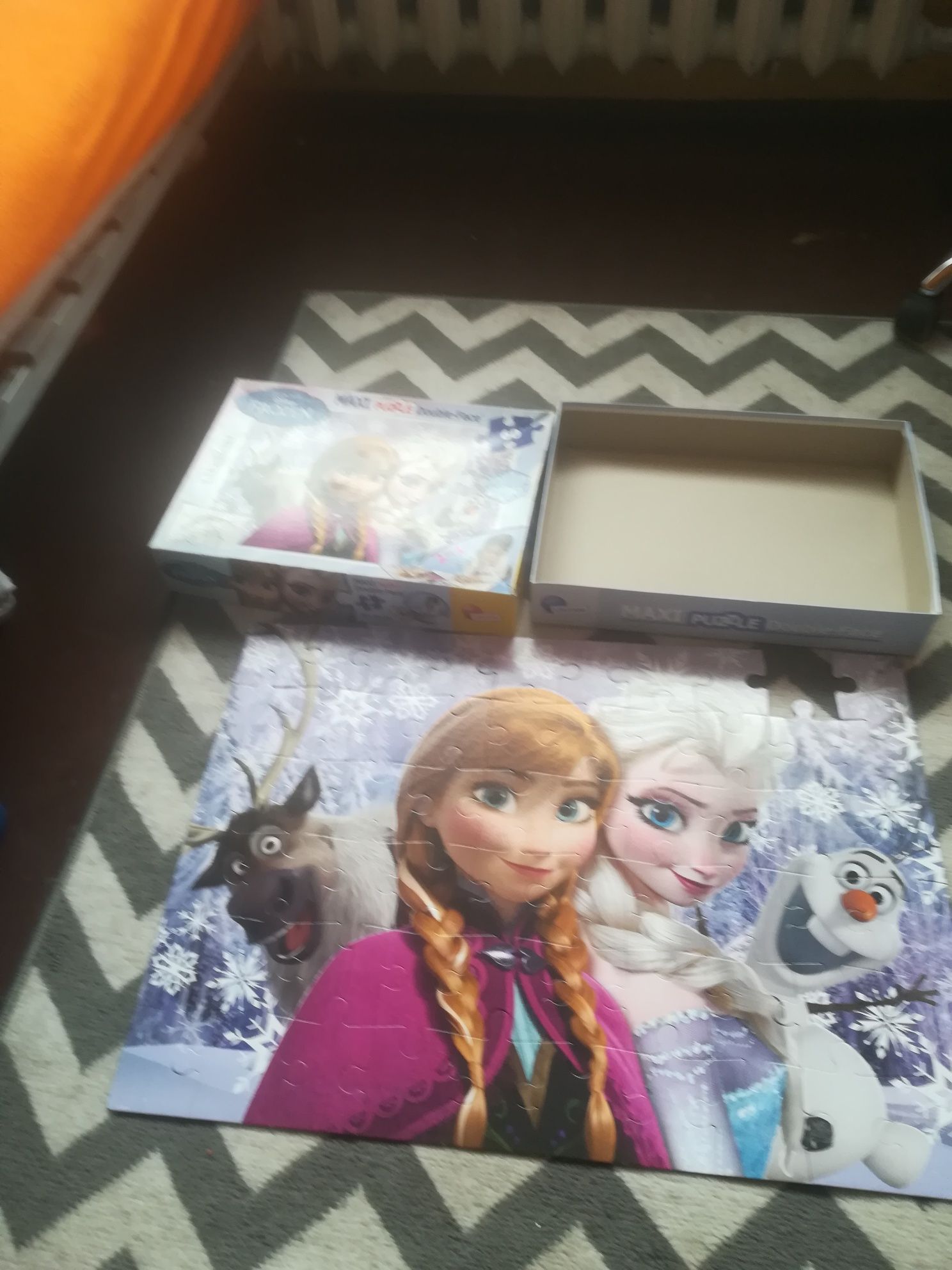 Puzzle dla dziewczynki duże elementy