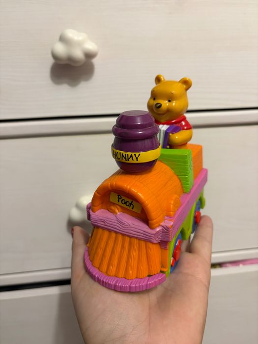 Mega blocs мега блок поїзд Вінні Пух