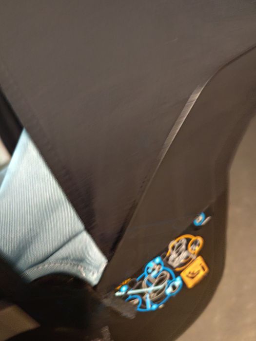 Ovo Maxicosi Rock + Capa AirMove + Adaptadores carrinho