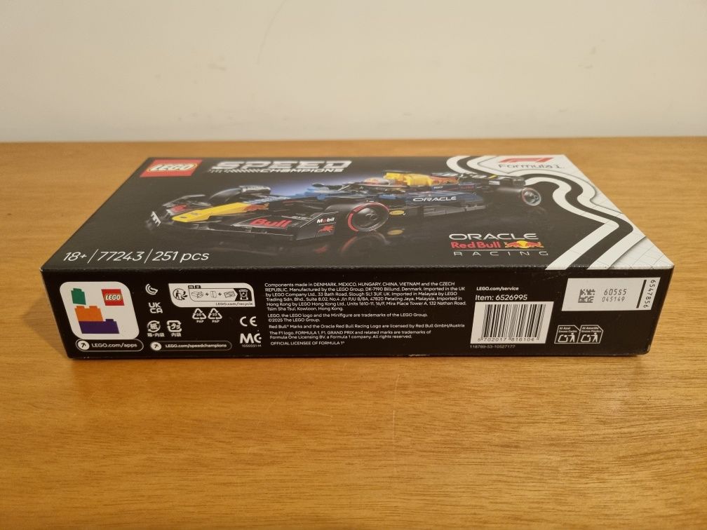 Lego Speed Champions 77243 Oracle Red Bull Racing RB20 F1®