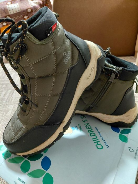 Зимние ботинки на мальчика