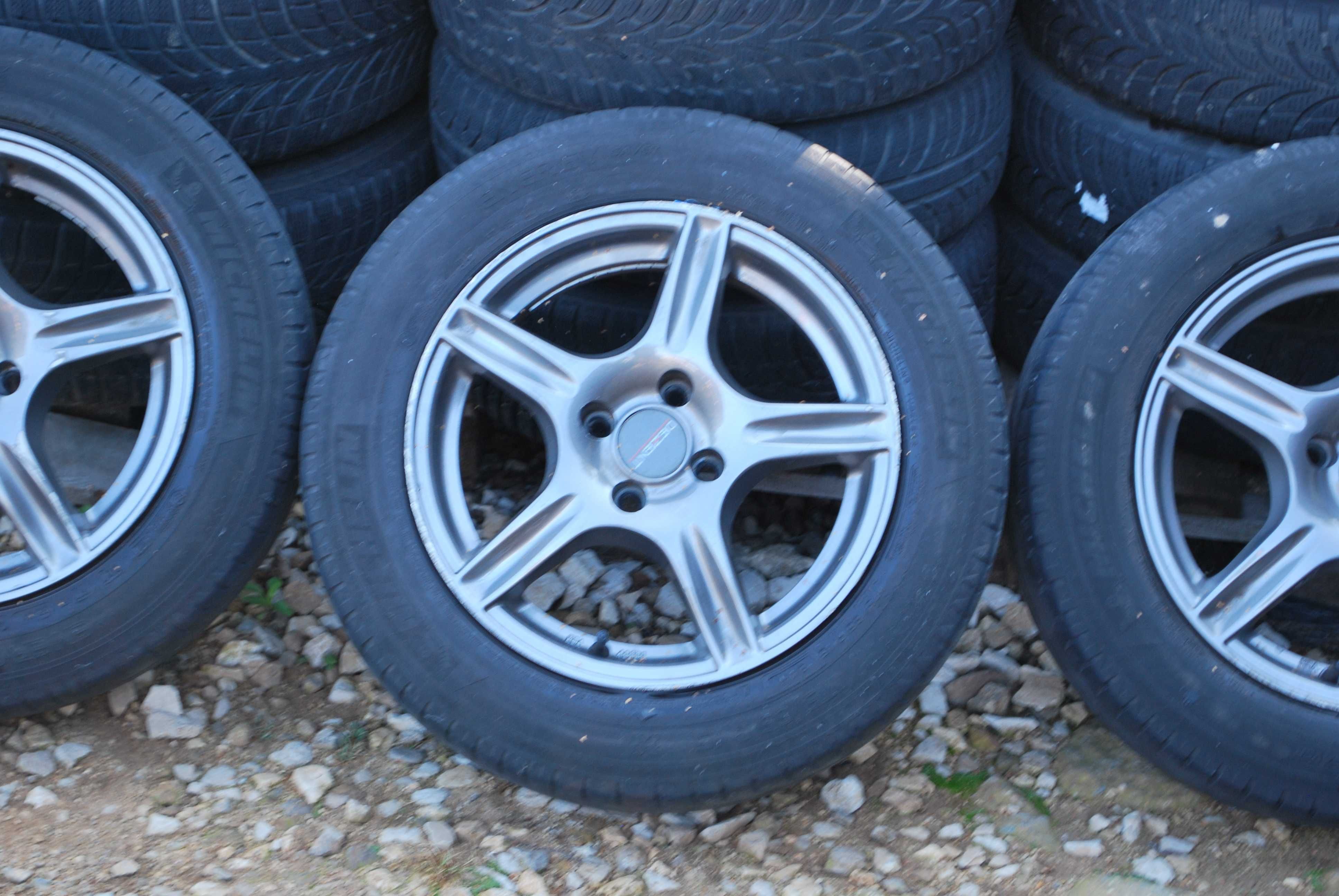 Koła 175/65 R15 4x100 Alufelgi + opony letnie Honda Jazz Toyota Yaris