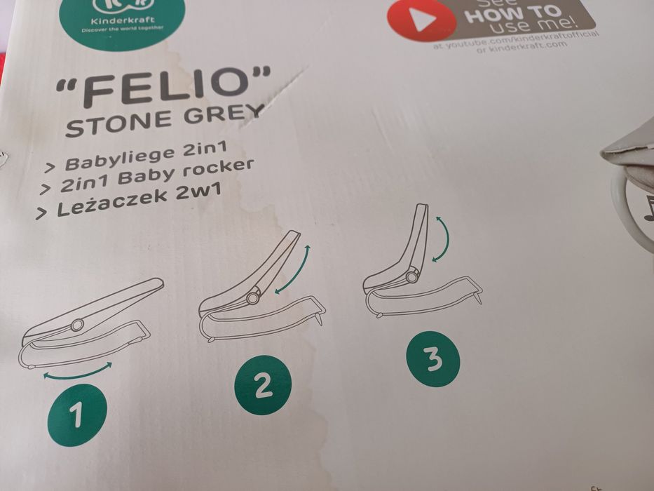 Espreguiçadeira FELIO nova.