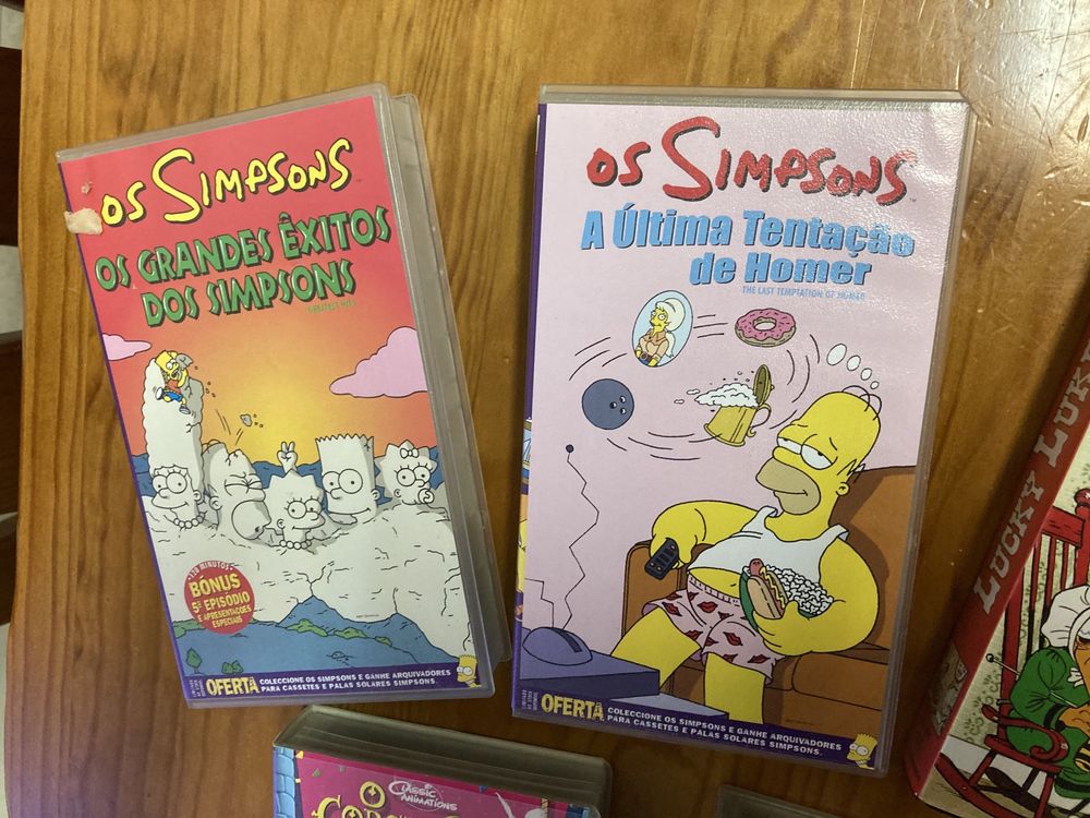 Desenhos animados em VHS