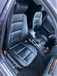 BMW E36 fotele kanapa boczki elektryczne podgrzewane KINDERSITZE skóra czarna touring 328i m52