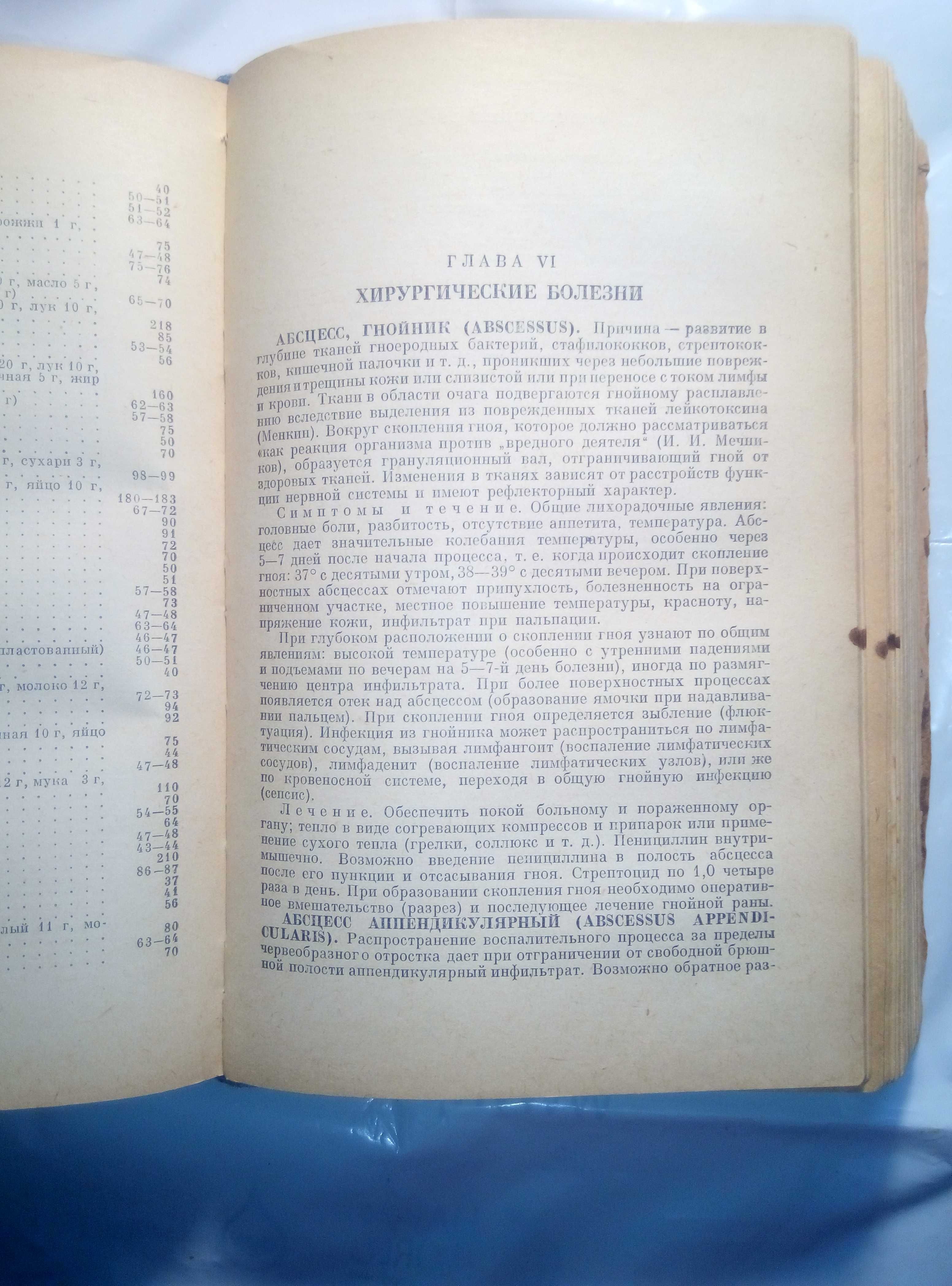 Медицинский Справочник для фельдшеров 1952 год