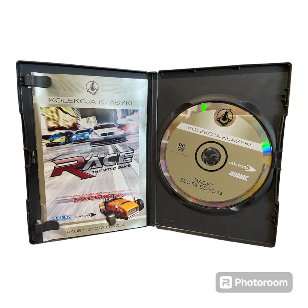 Gra PC Race The WTCC Game Złota Edycja vintage retro