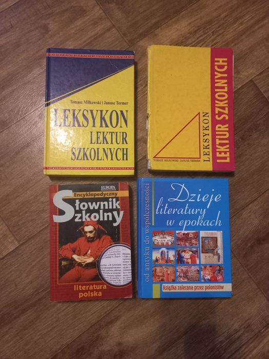 Leksykon lektur, słownik szkolny, Dzieje literatury