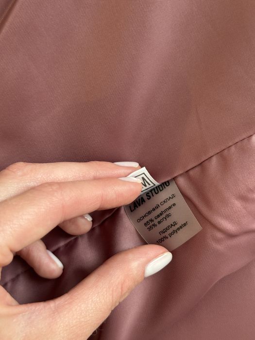 піджак пальто жакет рожевий Lava studio оверсайз