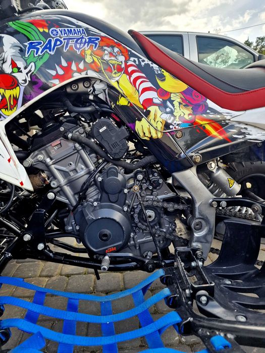 Yamaha Raptor KTM 790 110koni