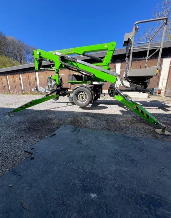 Podnośnik koszowy zwyżka, przyczepka