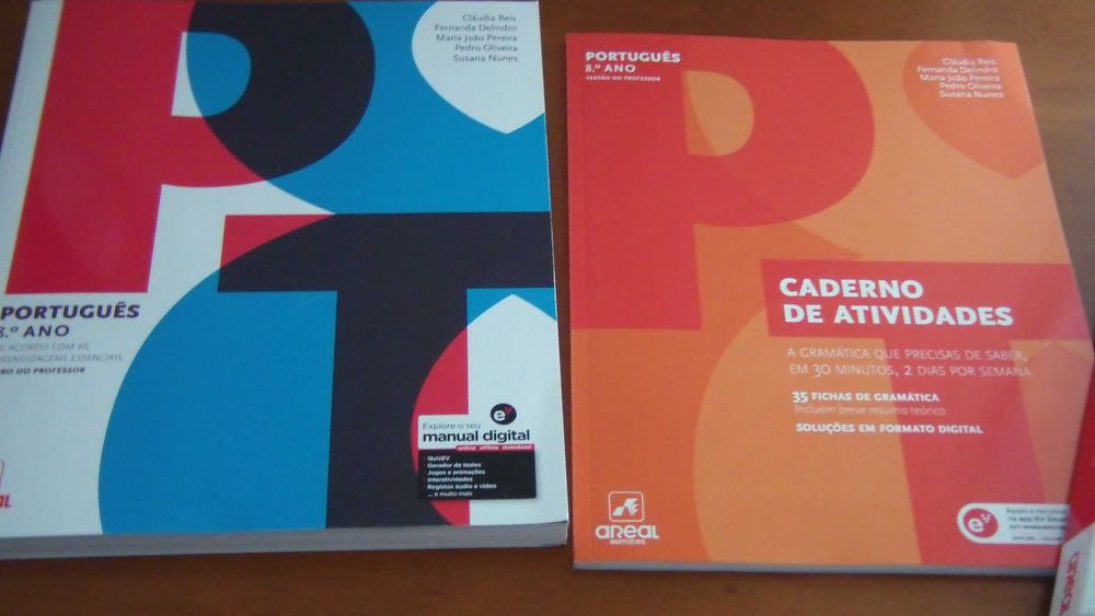 Conjunto completo do professor PT8 Areal Editores
