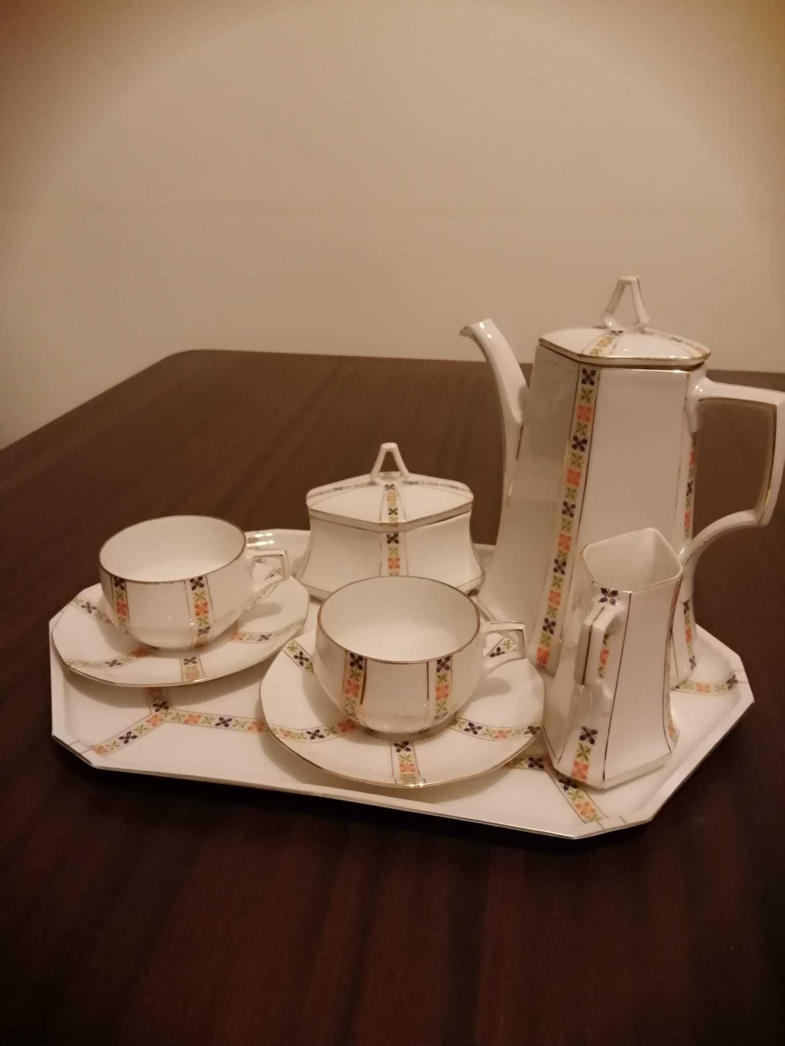 Serviço de chá "Tete à tete"  - Muito antigo século XIX/XX