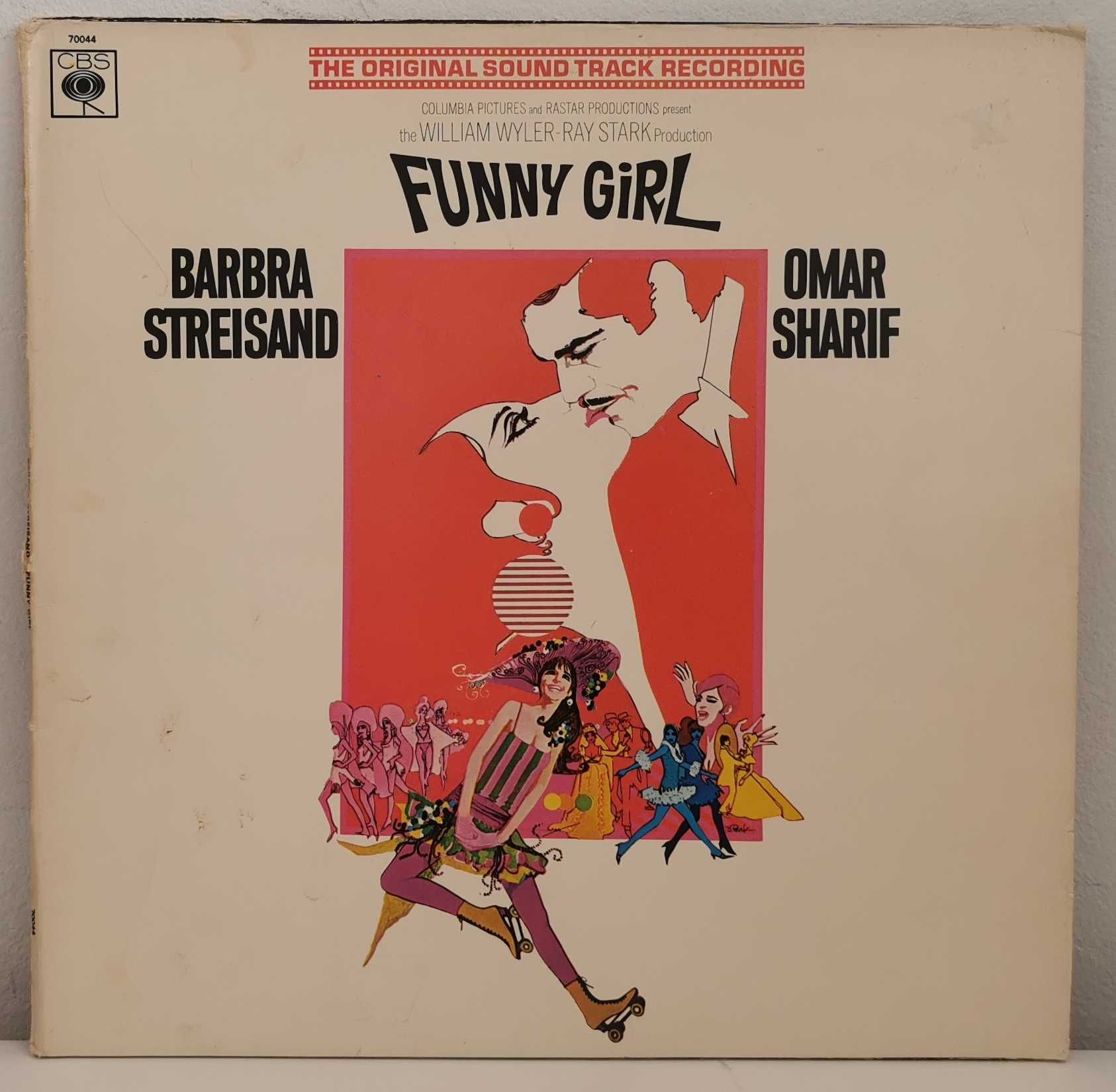Winyl Barbra Streisand, Omar Sharif - Funny Girl 1968 England CBS