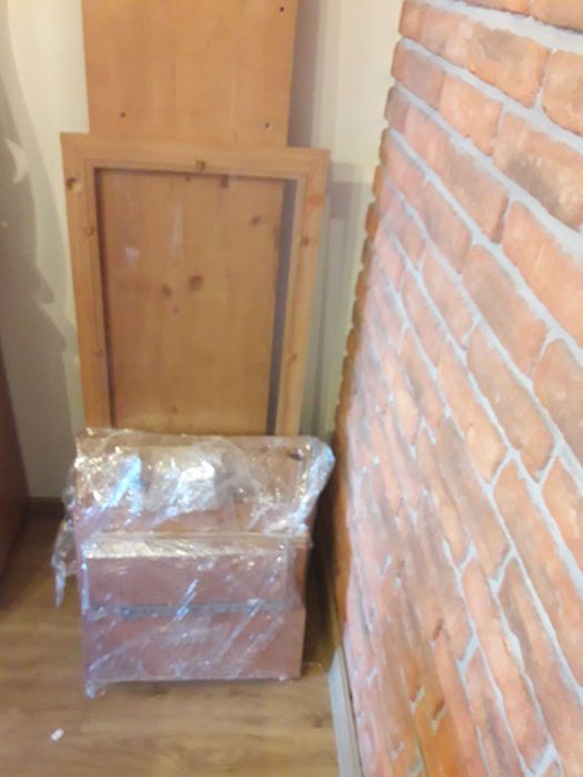 Witryn, biblioteczka  BOG-FRAN IDOL, sosna antyczna