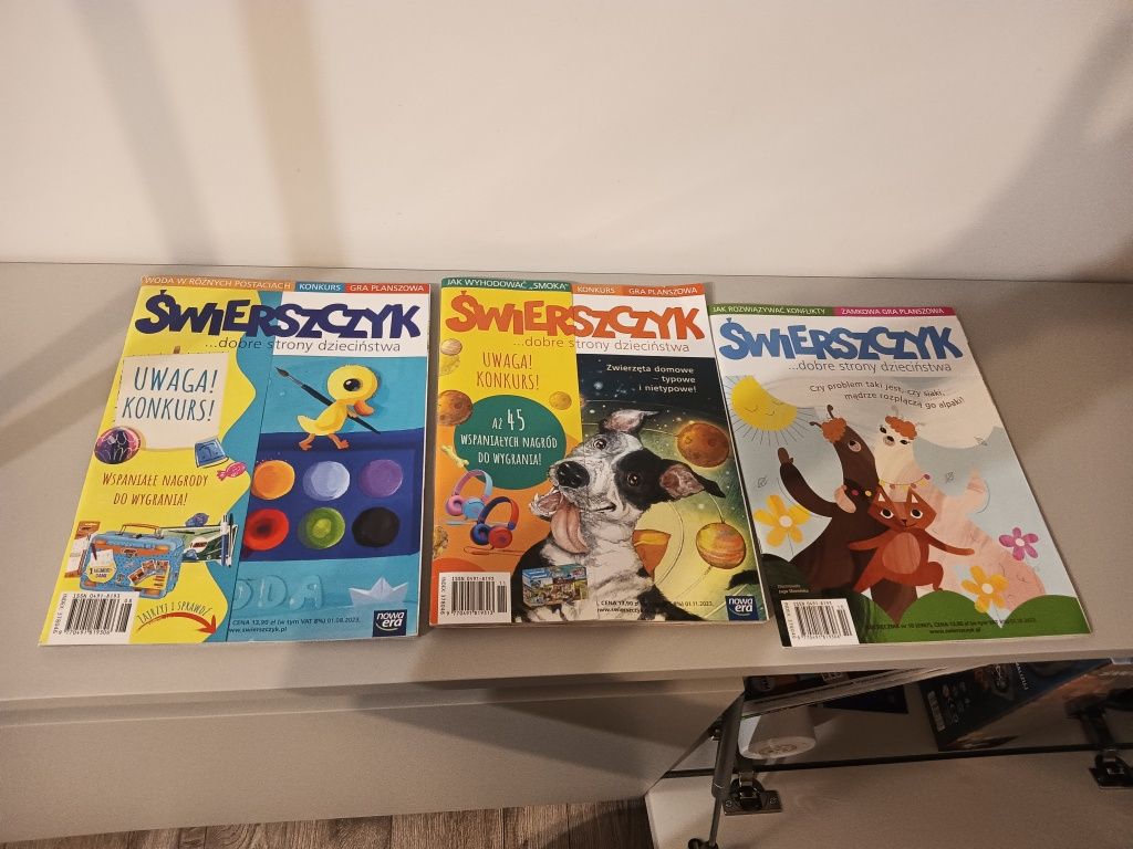 3x Świerszczyk - magazyn dla dzieci