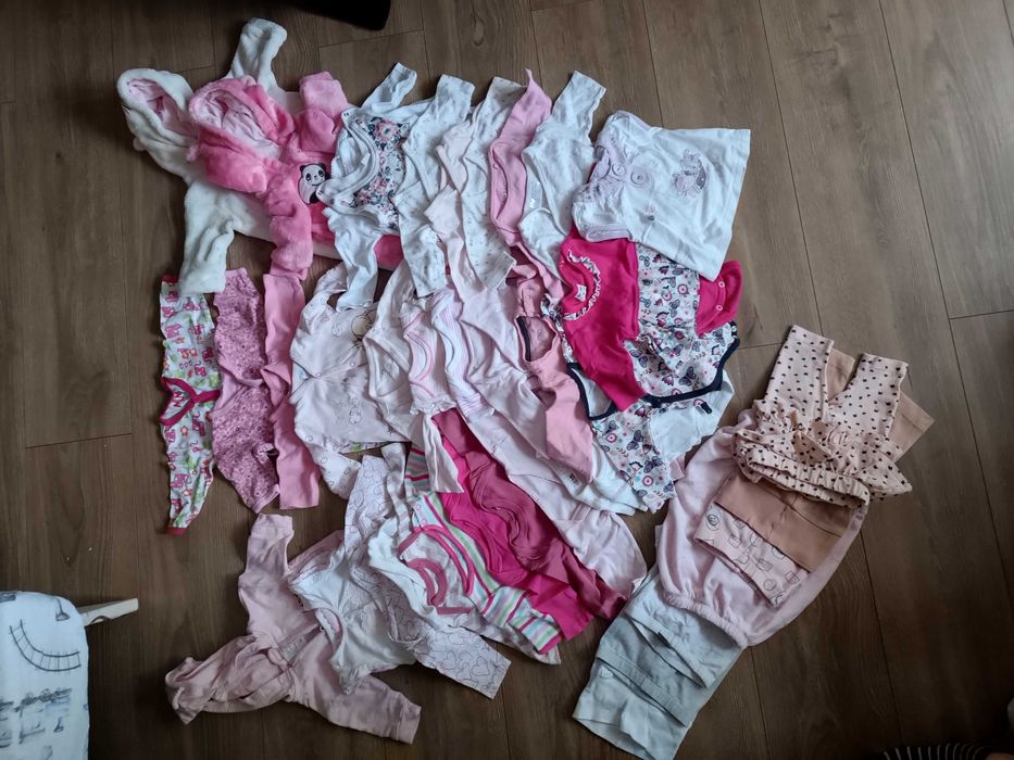 Duża paka, zestaw ubranek dla dziewczynki